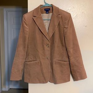 Ann Taylor brown corduroy style blazer. Size 8 Great condition